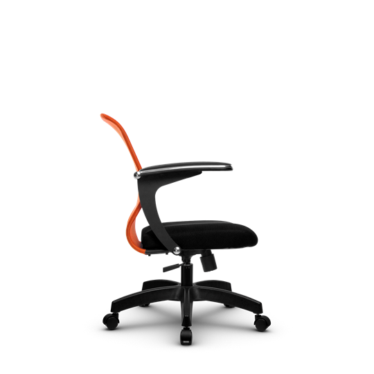 Компьютерное кресло SU-M-4/подл.160/осн.001, Оранжевый/Черный в Элисте - изображение 1