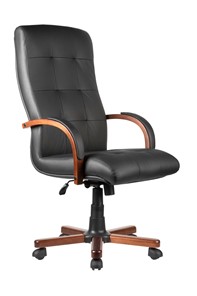 Компьютерное кресло RCH WOOD M 165 A (Черный) в Элисте - предосмотр