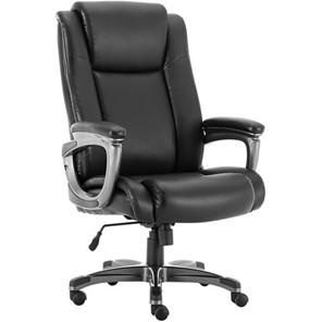 Кресло компьютерное Brabix Premium Solid HD-005 (рециклированная кожа, черное) 531941 в Элисте