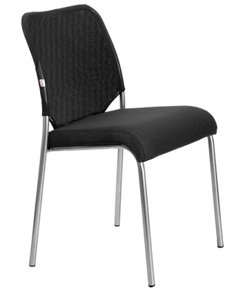 Офисный стул Amigo silver ткань сэндвич и  сетка W01/T01 в Элисте - изображение
