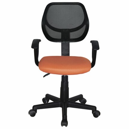 Кресло компьютерное Brabix Flip MG-305 (ткань TW, оранжевое/черное) в Элисте - изображение