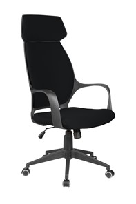 Офисное кресло Riva Chair 7272 (Черный/черный) в Элисте