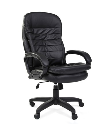 Кресло CHAIRMAN 795 LT, экокожа, цвет черный в Элисте - изображение