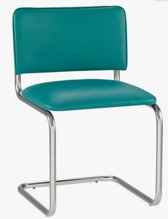Офисный стул Sylwia chrome бирюзовый в Элисте - изображение