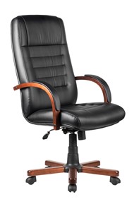 Офисное кресло RCH WOOD M 155 A (Черный) в Элисте