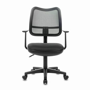 Офисное кресло Brabix Drive MG-350 (с подлокотниками, сетка, черное) 532082 в Элисте - предосмотр