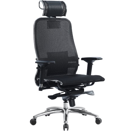 Кресло офисное Samurai S-3.04, черный плюс в Элисте - изображение