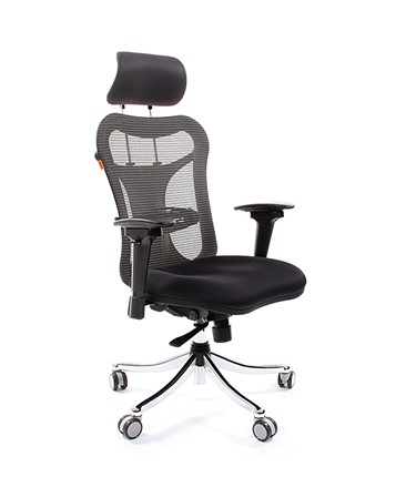 Офисное кресло CHAIRMAN 769, ткань TW 11, цвет черный в Элисте - изображение