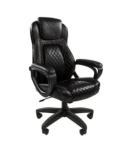 Компьютерное кресло CHAIRMAN 432, экокожа, цвет черный в Элисте - предосмотр
