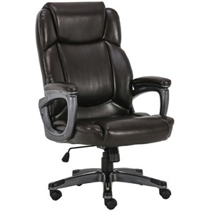 Компьютерное кресло Brabix Premium Favorite EX-577 (пружинный блок, рециклир. кожа, коричневое) 531936 в Элисте
