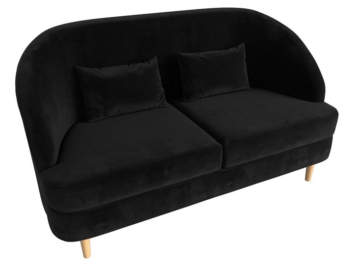 Офисный диван Атико, Черный (Велюр) в Элисте - изображение 4