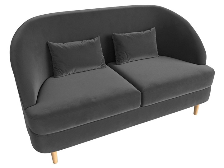 Прямой диван Атико, Серый (Велюр) в Элисте - изображение 4