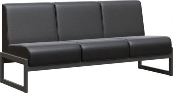 Офисный диван Module MD.D3, Черные опоры в Элисте - изображение