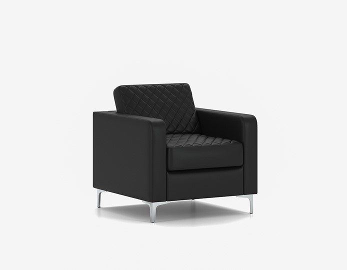 Кресло Актив, черный в Элисте - изображение 1