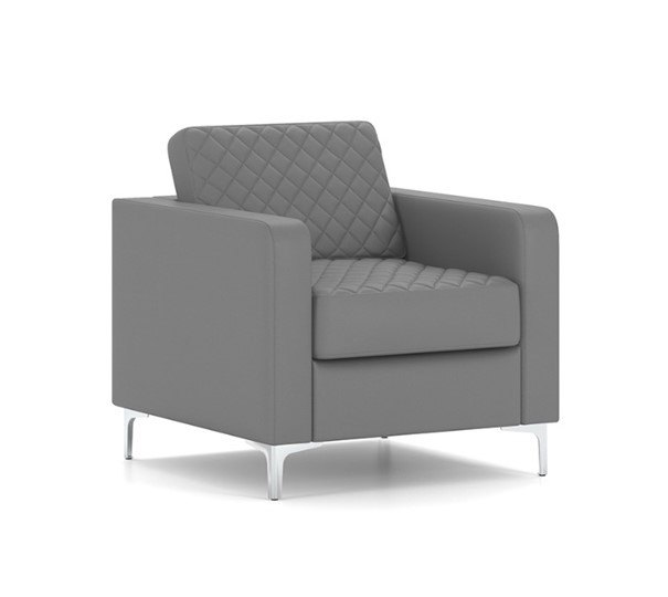 Кресло Актив, серый в Элисте - изображение 1