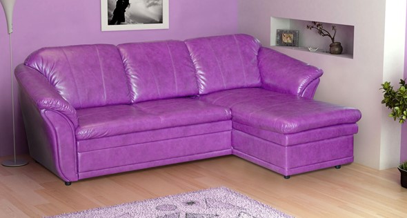 Угловой диван Милан (с оттоманкой) в Элисте - изображение