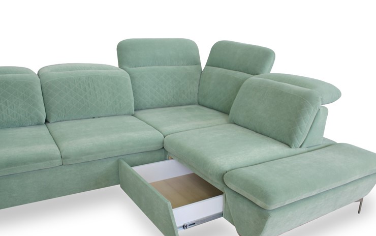 Угловой диван Токио, 6+3+4+9+6 298х228 в Элисте - изображение 3