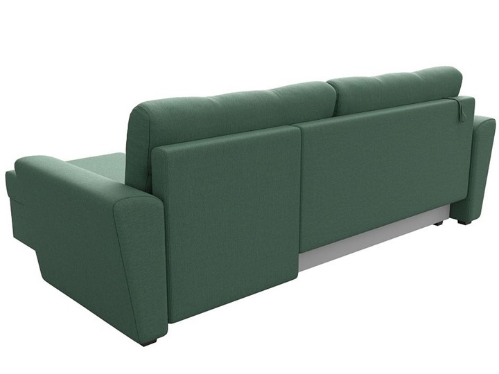Угловой диван Амстердам Лайт, Амур зеленый (рогожка) в Элисте - изображение 5
