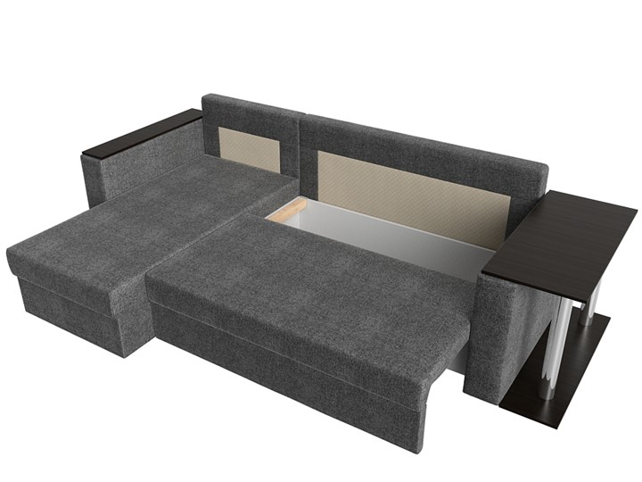 Угловой диван Атланта Лайт, Серый (рогожка) в Элисте - изображение 4