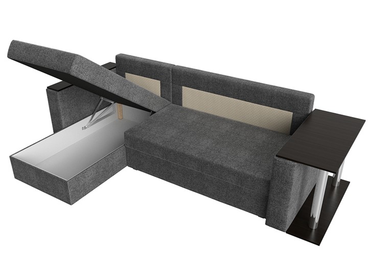 Угловой диван Атланта Лайт, Серый (рогожка) в Элисте - изображение 6