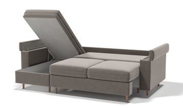Угловой диван с оттоманкой Брайтон БЛ/БП в Элисте - предосмотр 2