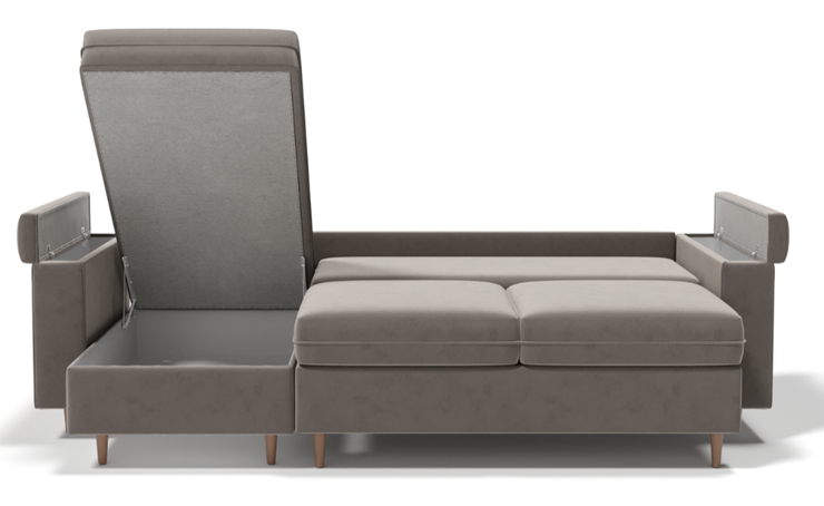 Угловой диван с оттоманкой Брайтон БЛ/БП в Элисте - изображение 3