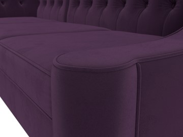 Угловой диван Бронкс, Фиолетовый (Велюр) в Элисте - предосмотр 3