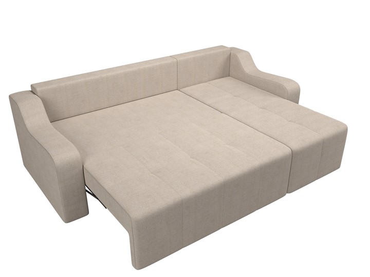 Угловой диван для гостиной Элида, Бежевый (рогожка) в Элисте - изображение 7