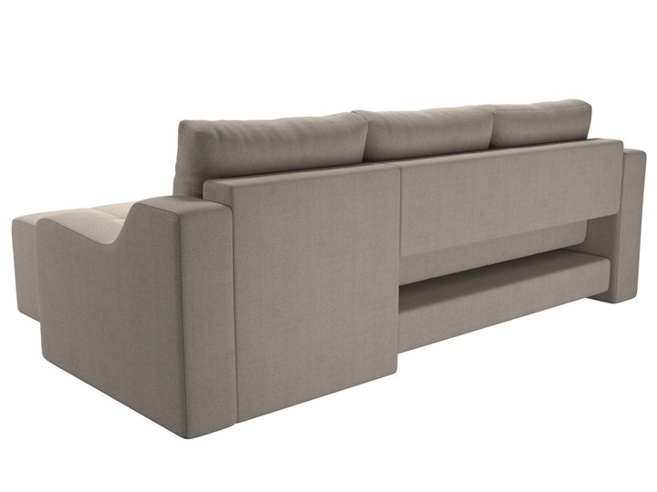 Угловой диван для гостиной Элида, Бежевый (рогожка) в Элисте - изображение 8
