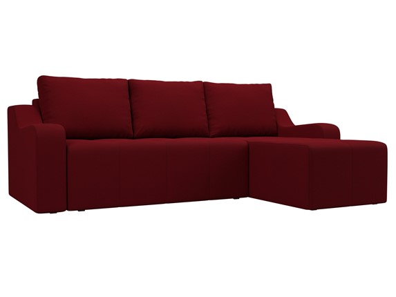 Угловой диван Элида, Бордовый (микровельвет) в Элисте - изображение