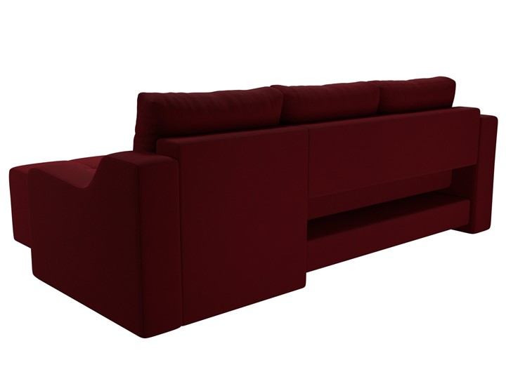 Угловой диван Элида, Бордовый (микровельвет) в Элисте - изображение 8
