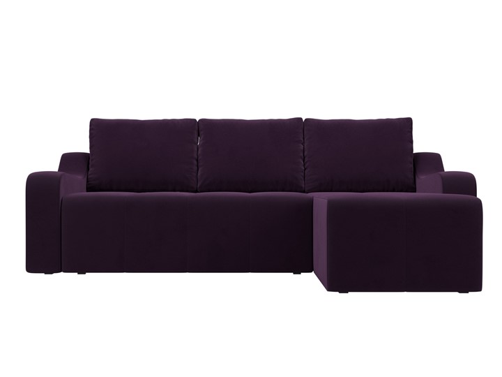 Угловой диван Элида, Фиолетовый (велюр) в Элисте - изображение 2