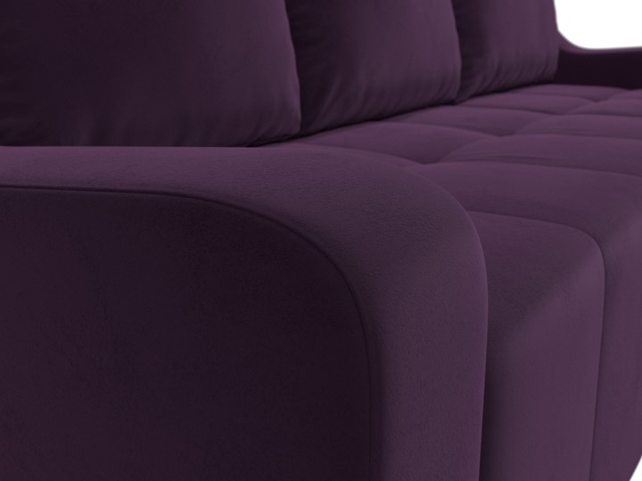 Угловой диван Элида, Фиолетовый (велюр) в Элисте - изображение 4