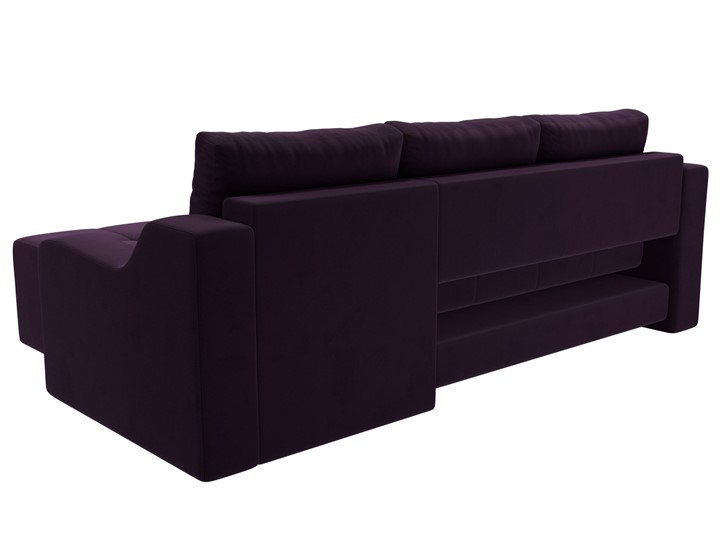 Угловой диван Элида, Фиолетовый (велюр) в Элисте - изображение 8