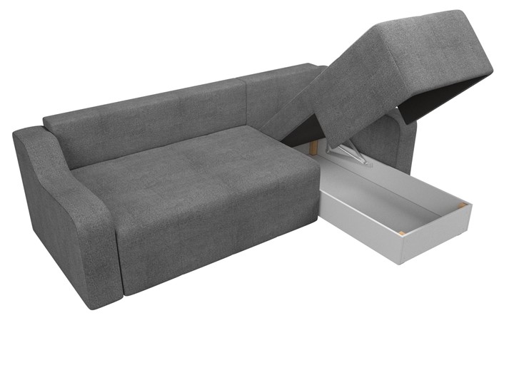 Угловой диван Элида, Серый (рогожка) в Элисте - изображение 6