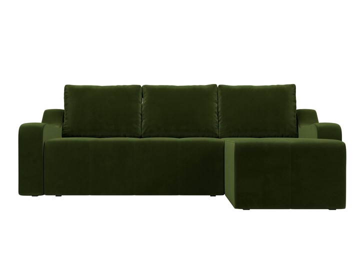 Угловой диван Элида, Зеленый (микровельвет) в Элисте - изображение 2