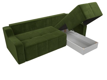 Угловой диван Элида, Зеленый (микровельвет) в Элисте - предосмотр 6