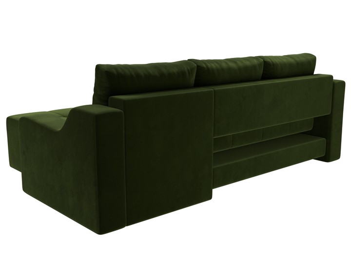 Угловой диван Элида, Зеленый (микровельвет) в Элисте - изображение 8