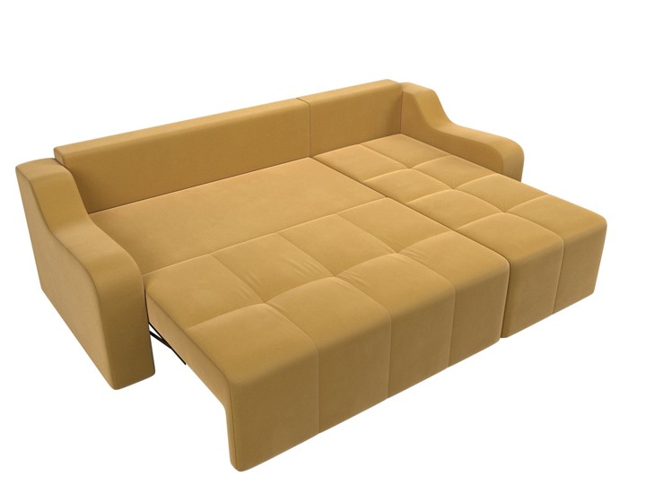Угловой диван Элида, Желтый (микровельвет) в Элисте - изображение 7