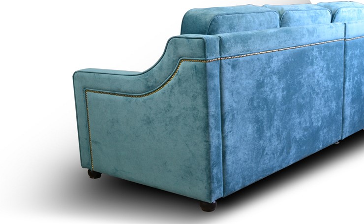 Угловой диван Фортуна с оттоманкой в Элисте - изображение 2