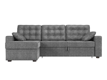 Угловой раскладной диван Камелот, Серый (рогожка) в Элисте - предосмотр 1