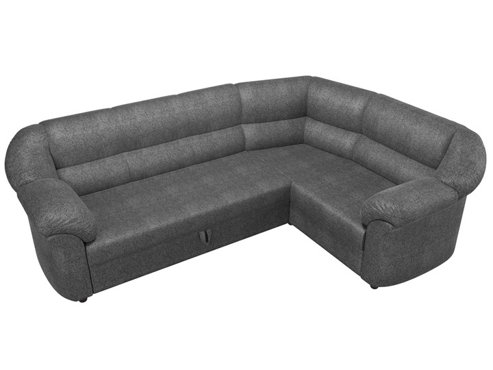 Угловой диван Карнелла, Серый (рогожка) в Элисте - изображение 5