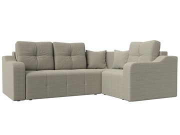 Угловой диван для гостиной Кембридж, Корфу 02 (рогожка) в Элисте - предосмотр