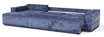 Угловой диван с оттоманкой Лофт 357х159х93 (НПБ/Еврокнижка) в Элисте - предосмотр 2