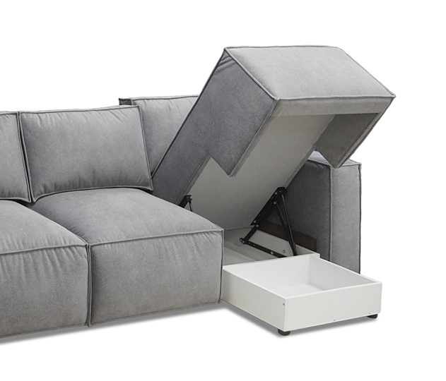 Угловой диван Майя с оттоманкой в Элисте - изображение 4