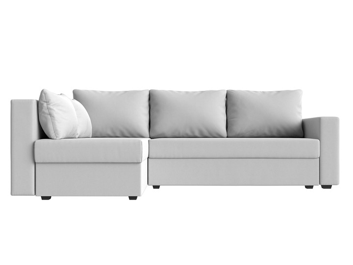 Угловой диван Мансберг, Белый (Экокожа) в Элисте - изображение 8