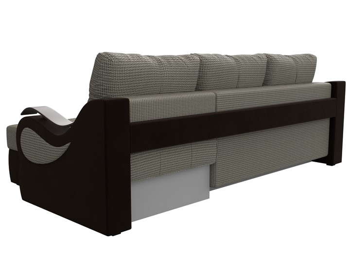 Угловой диван Меркурий, Корфу 02 (рогожка)/коричневый (вельвет) в Элисте - изображение 7