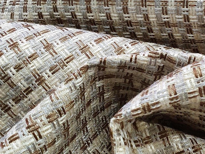 Угловой диван Меркурий, Корфу 02 (рогожка)/коричневый (вельвет) в Элисте - изображение 9