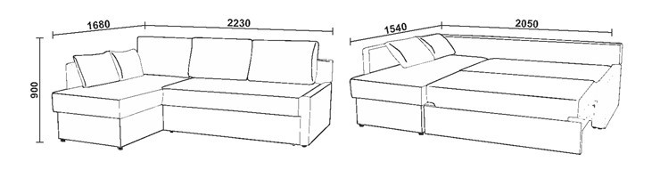 Угловой диван НЕО 24 в Элисте - изображение 4