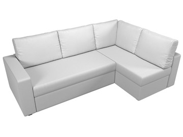 Угловой диван для гостиной Оливер, Белый (экокожа) в Элисте - предосмотр 6